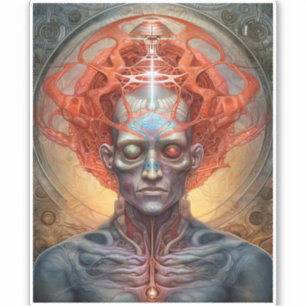 Surreal Man Visionary Art