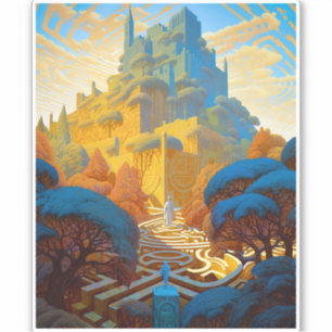 Surreal Maze City
