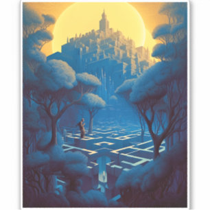 Surreal Maze City