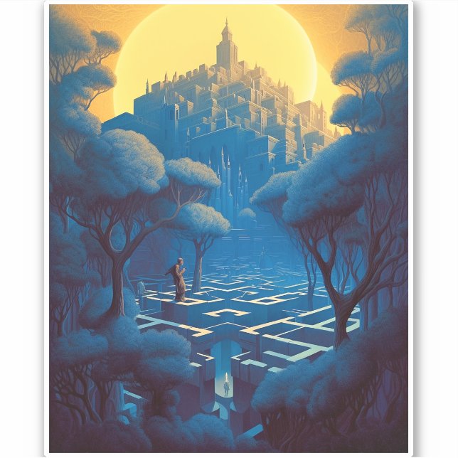 Surreal Maze City (Front)