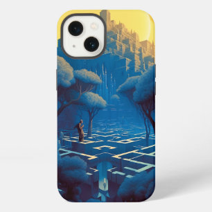 Surreal Maze City iPhone 13 Case