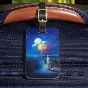 Surreal Moving to Her Future Luggage Tag