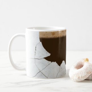 Surreal Mug. Impossible Cracked and Shattered. Coffee Mug