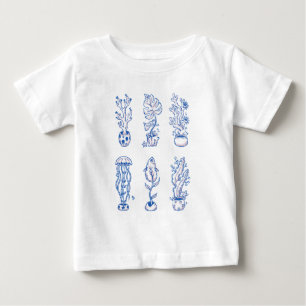 Surreal Ocean Botanicals Baby T-Shirt