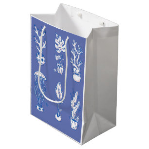 Surreal Ocean Botanicals Medium Gift Bag