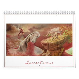 Surreal optical illusions calendar