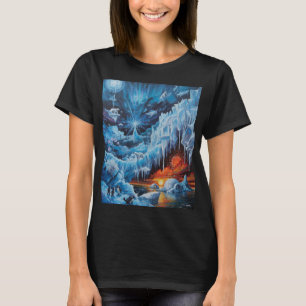 Surreal Polar Fantasy Aurora Borealis T-Shirt