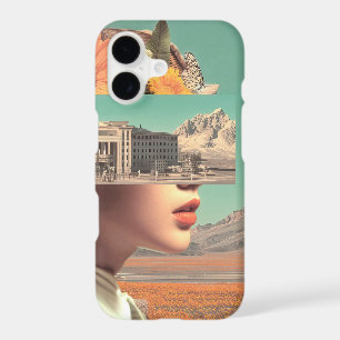 Surreal Portrait with Architectural Landscape