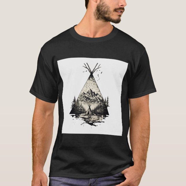 Surreal Sepia pee T-Shirt (Front)