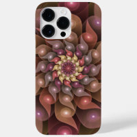 Surreal Shiny Flower Modern Abstract Fractal Art