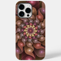 Surreal Shiny Flower Modern Abstract Fractal Art