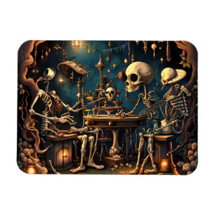 Surreal Skeletons III Magnet
