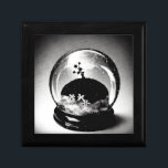 Surreal Snow Globe Gift Box<br><div class="desc">Surreal Snow Globe

Customise the background on this item with your own text and image elements or redesign this product entirely from scratch by replacing our design with your own! Choose your favourite fonts,  colours and styles and visit our shop for more.</div>