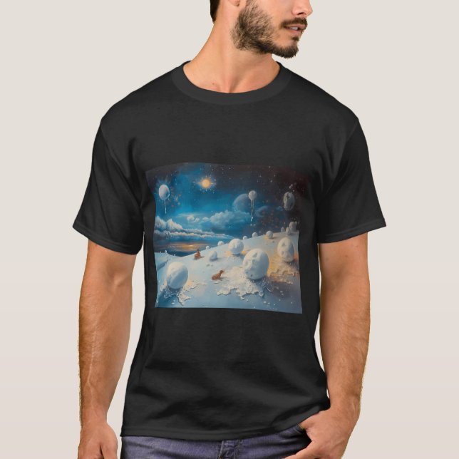 Surreal Snowballs T-Shirt (Front)