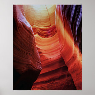 Surreal Striations Poster