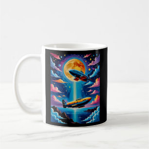Surreal Submarine Moonlift T Shirt Design Coffee Mug