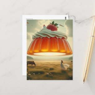 Surreal Sweet Treat Postcard