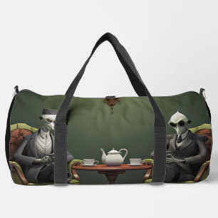 Surreal Tea time on the weird side. 16 Duffle Bag