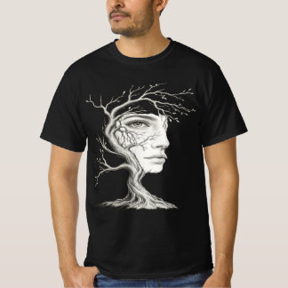 Surreal Tree Face Men's T-Shirt