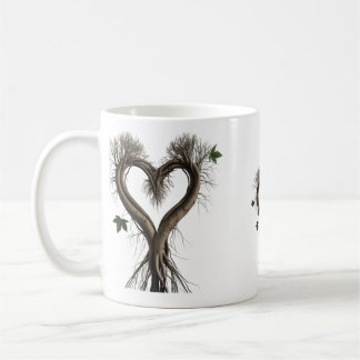 Surreal Tree Roots Heart Classic Mug