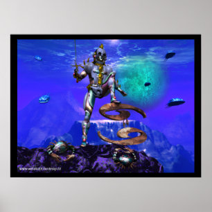 SURREAL UNDERSEA / Cancer Zodiac Birthday Sign