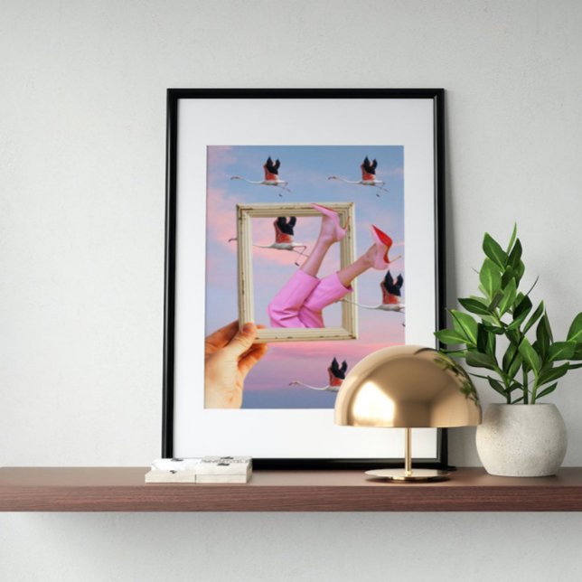 Surreal vintage crazy art  poster (Creator Uploaded)