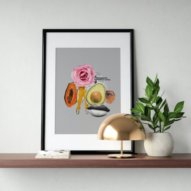 Surreal vintage crazy art  poster (Creator Uploaded)