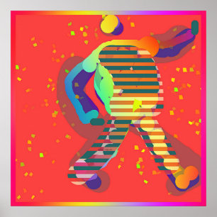 SURREAL WALK TALL POSTER