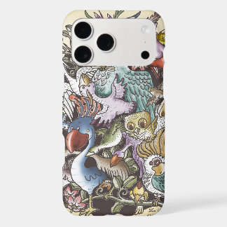 Surreal Whimsical Birds Art Phone Case