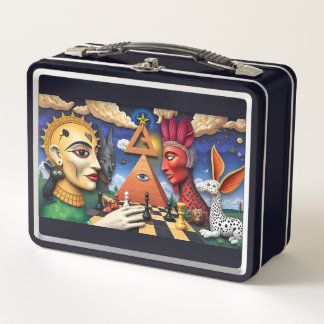 Surreal World of Ulysses Metal Lunch Box
