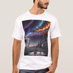Surrealism Art T-Shirt Dreamlike Abstract Fantas
