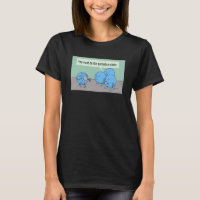 Surrealism Circle women black T-shirt