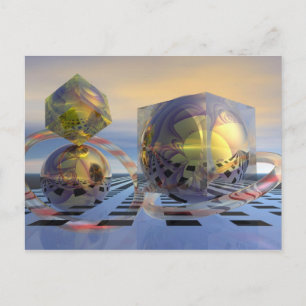 Surrealistic 3d card