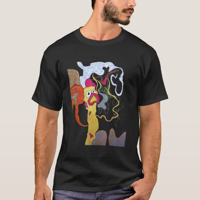 Surrealistic Artwork Contemporary Art Graphic Crea T-Shirt (Front)