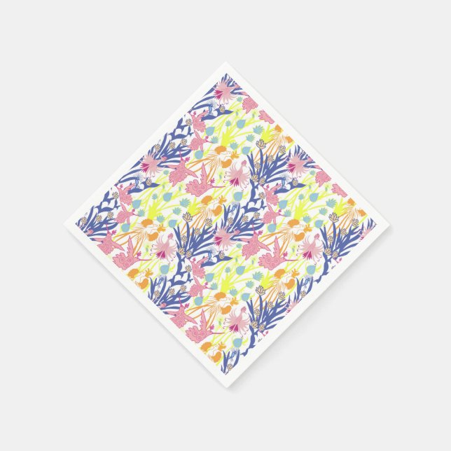 Surrealistic Garden Napkin (Corner)