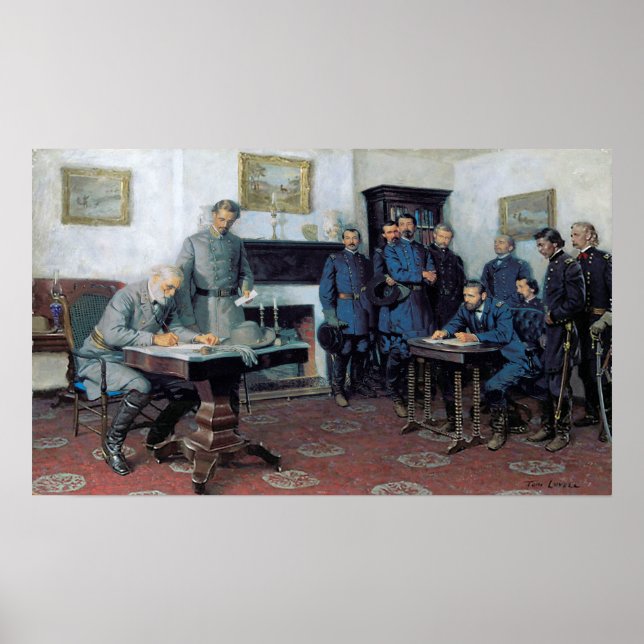 Surrender at Appomattox Poster (Front)