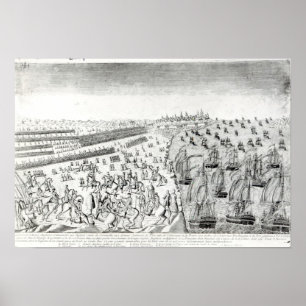 Surrender at Yorktown, 1781 Poster