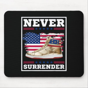 Surrender Gold Sneakers Pro Trump 2024 1 Mouse Pad