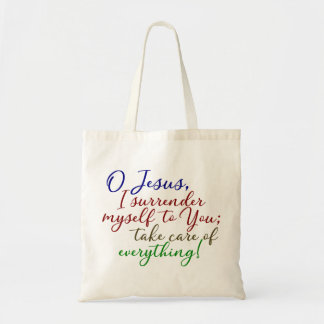 Surrender Novena Tote Bag