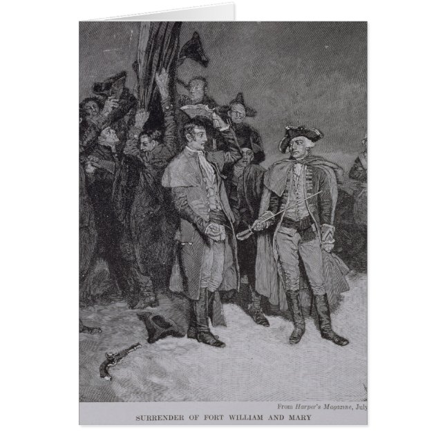 Surrender of Fort William and Mary (Front)
