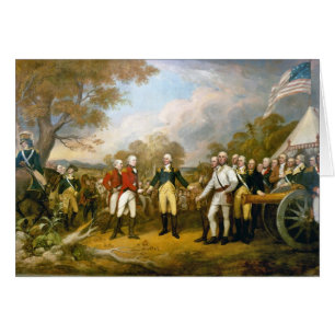 Surrender of General Burgoyne by John Trumbull