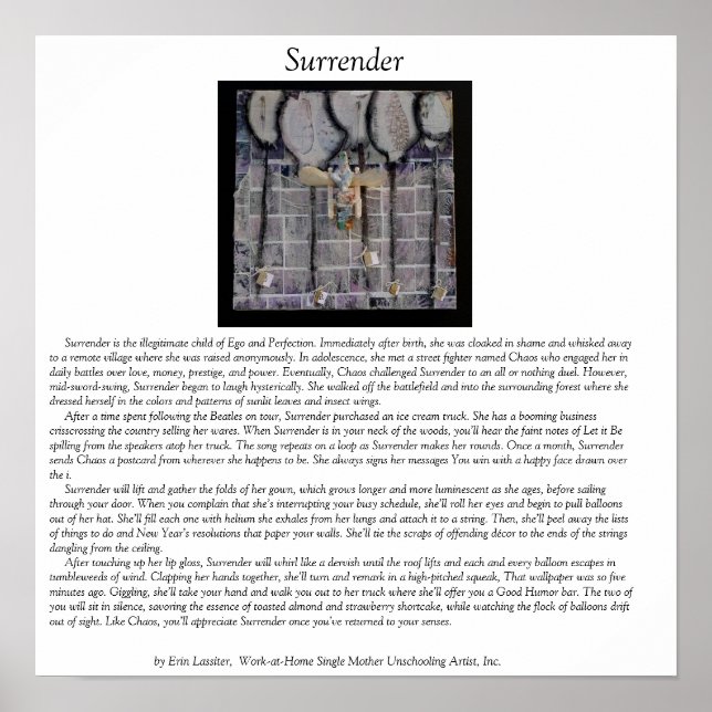 Surrender Poster (Front)