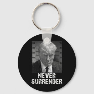 Surrender Pro Trump Key Ring