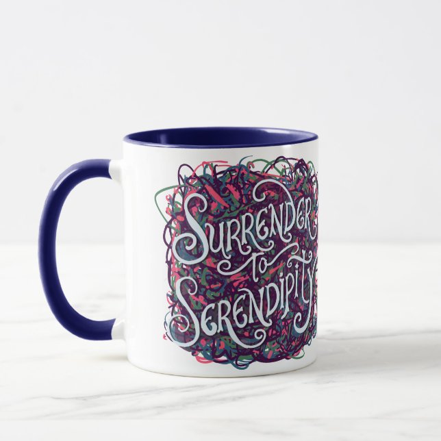 Surrender to Serendipity Mug (Left)