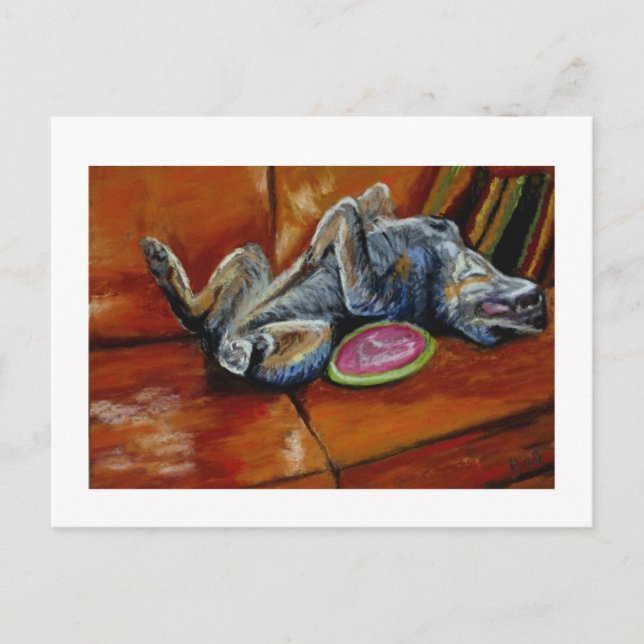 surrender to the frisbee postcard (Front)