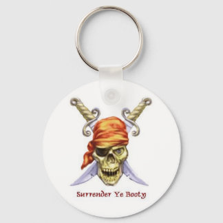 surrender ye booty key ring
