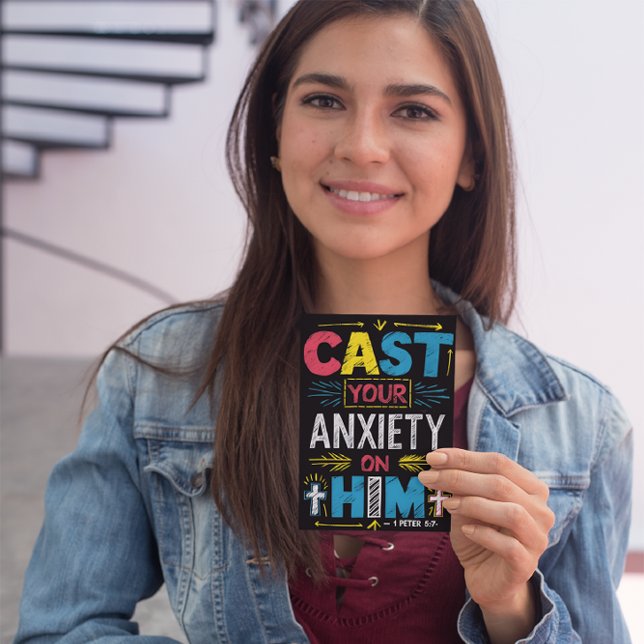 Surrender Your Worries Postcard (Creator Uploaded)