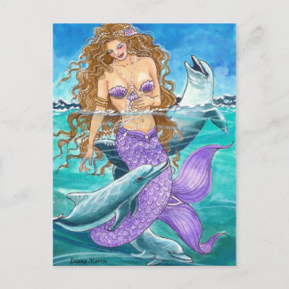 SURROUNDED BY JOY  by  Diana Martin Postcard