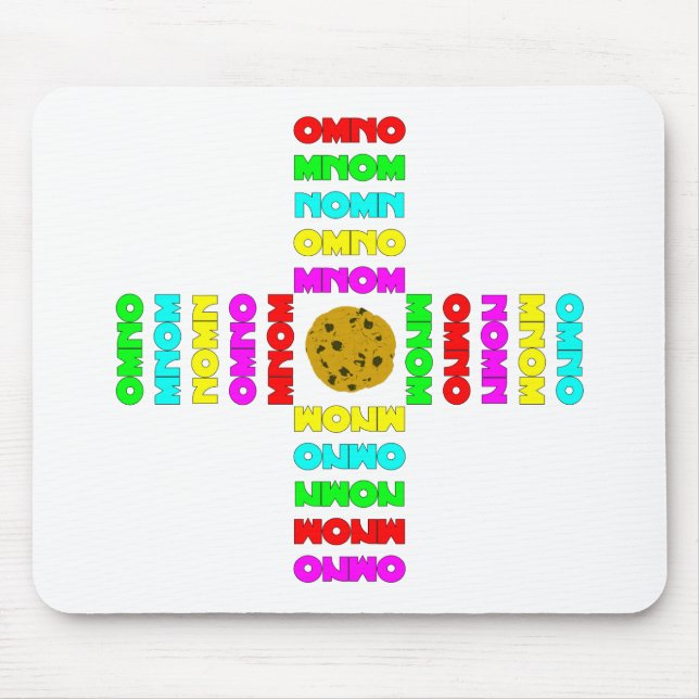 Surrounded By OMNOMs Mouse Pad (Front)