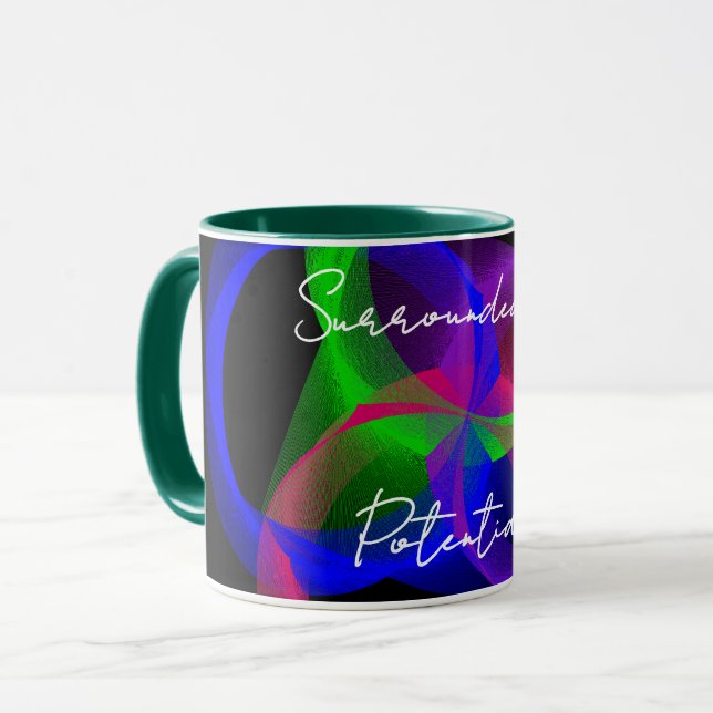 Surrounded By Potential Coffee Mug (Front Left)
